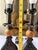 Rustic European Vintage Pair of Ornate Table Lamps With Polished Natural Stone Spheres, Dark Bronze & Brass Finish, Traditional European Style For Sale - Image 3 of 10
