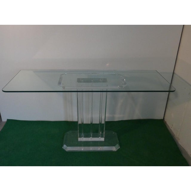 Sculptural Base for Acrylic Glass Table, Italy, 2000 For Sale - Image 10 of 12