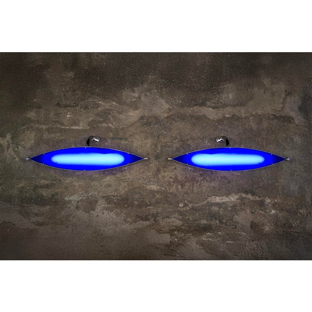 Postmodern Vintage Wall Lamps, 1980s, Set of 2 For Sale - Image 3 of 6