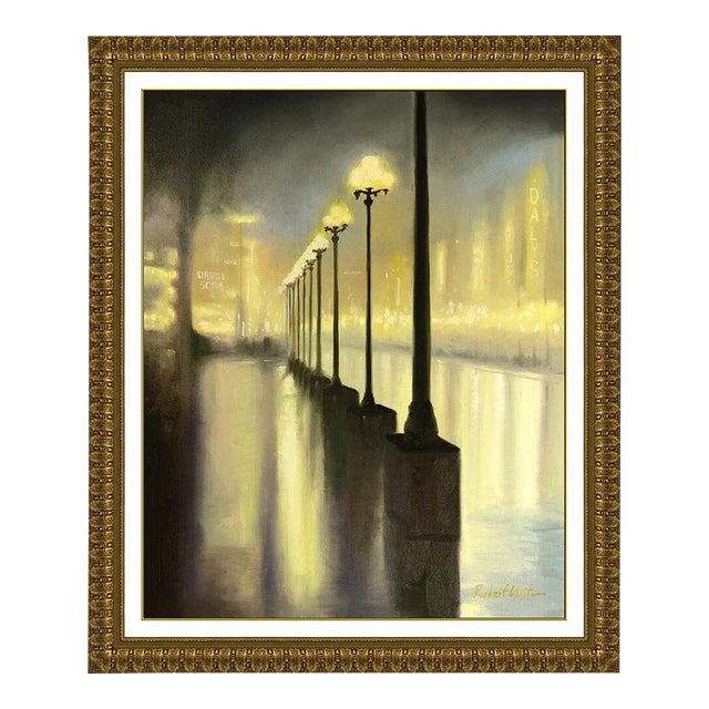 Late 20th Century Lights in the Mist, Robert K. White For Sale