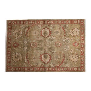 Vintage Armenian Sultanabad Design Carpet - 6'1" X 9' For Sale
