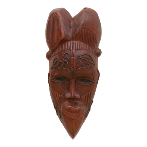 Bold African "Glewa" Mask