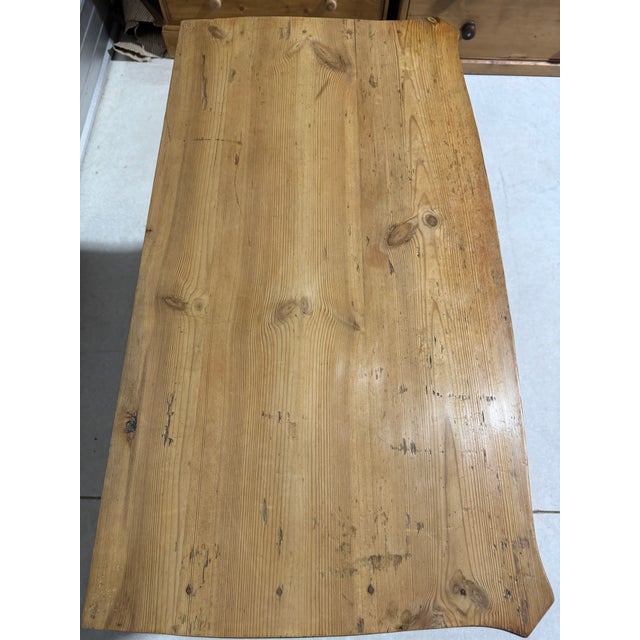 Antique Pine Three Drawers - Chest of Drawers From England For Sale - Image 13 of 18