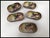 Early 20th Century Vintage Hand Painted Noritake Porcelain Nut Dish Set Japonisme Botanical For Sale - Image 5 of 10