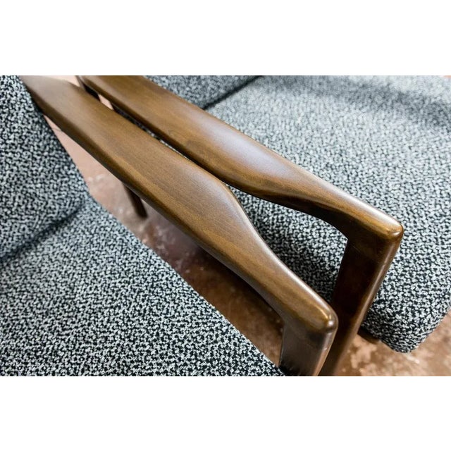 Modern Set of B-7522 Armchairs by Zenon Bączyk, 1960s For Sale - Image 3 of 11