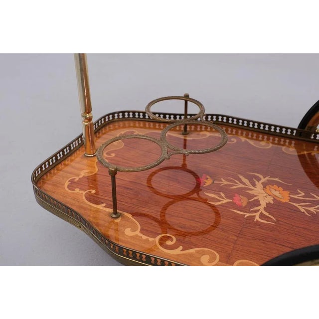 1970s Italian Bar Cart, 1975 For Sale - Image 5 of 10