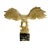 Late 20th Century Italian Santini Alabaster Eagle Sculpture on Marble Base, 14"h For Sale In Tulsa - Image 6 of 10