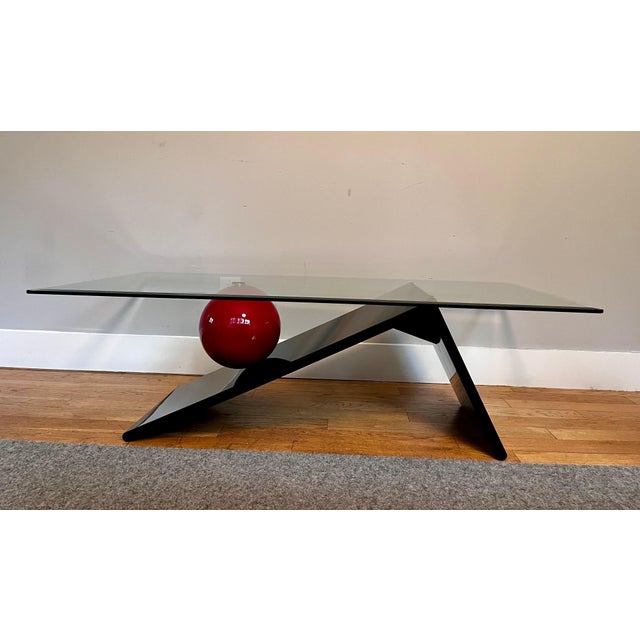 Postmodern Memphis Design Style Coffee Table, circa 1980 For Sale - Image 3 of 11
