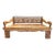 Outdoor Vintage Teak Carved Java Boho Twin Daybed For Sale