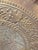 Indian Vintage Indian Benares Brass Tray - 31" Large Round Hand-Etched Charger Tray For Sale - Image 3 of 7