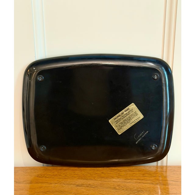 Rare Dartmouth College Mid-Century Custom Couroc Tray For Sale - Image 9 of 13