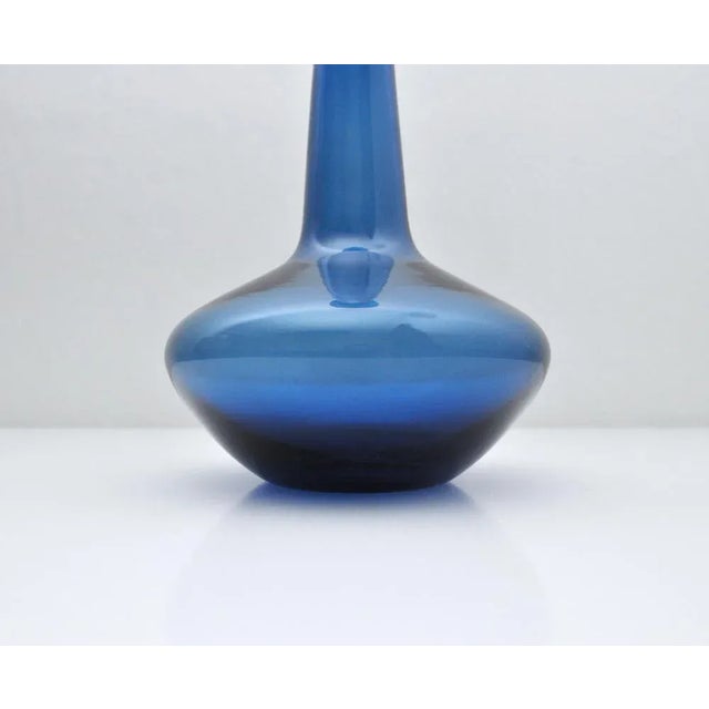 Scandinavian Modern Vase by Jacob E. Bang for Holmegaard Denmark, 1960s For Sale - Image 6 of 9