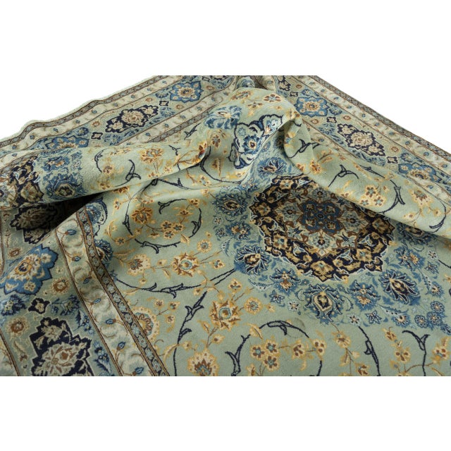 Middle Eastern Kashan Rug For Sale - Image 11 of 13