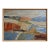 Au-Delà Des Terres, Contemporary Abstract Landscape Oil Painting, Framed by Sophie Dumont For Sale