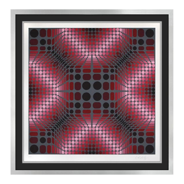 Mid 20th Century Boulonss, Victor Vasarely For Sale