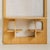 Plastic Italian Birch Wall-Mounted Folding Table with Shelves by Anonima Design, 1970 For Sale - Image 7 of 11