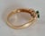 Metal Vintage 18ct Gold Emerald & Diamond Ring, 1970s For Sale - Image 7 of 9