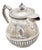 Embossed Silver Coffee Maker For Sale