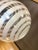 Murano Contemporary White and Transparent Sphere in Murano Glass Swirl Venini Style For Sale - Image 4 of 10