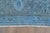 1960s Vintage Persian Handmade Wool Cotton Blue Area Rug For Sale - Image 4 of 11