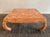 1980s Vintage in the Manner of Maitland Smith Tessellated Stone Coffee Table With Ming Curved Legs For Sale - Image 10 of 10