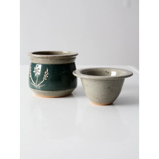 Vintage Studio Pottery Jar For Sale - Image 9 of 13
