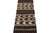 Handwoven in wool, this 2x4 vintage Afghan kilim rug originates circa 1950-1960—a tribal curation among new additions to...
