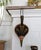 Black 19th Century American Federal Painted Fireplace Bellows With Bronze Foliage For Sale - Image 8 of 11