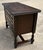 Nice dark wood English chest of drawers, console table or wash stand
