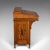 1880's Victorian Antique Walnut Gentleman's Davenport For Sale - Image 4 of 12