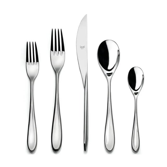 Contemporary Mepra Forma 20-Piece Flatware Set For Sale - Image 3 of 3