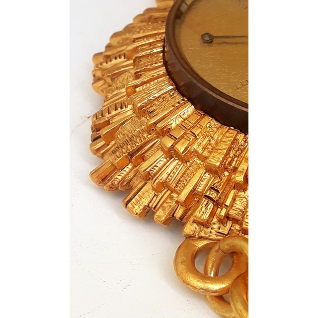 Vintage Sunburst Weather Station in Brass from Lufft, 1950s For Sale - Image 15 of 18