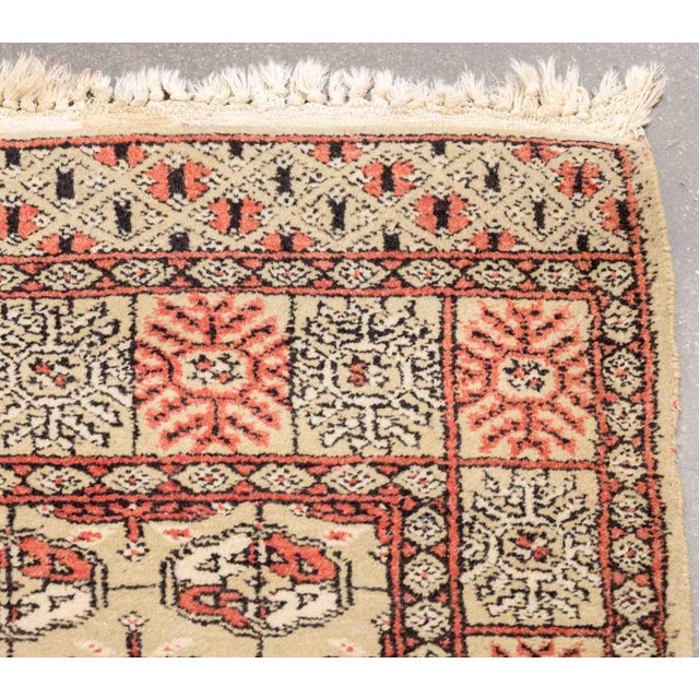Late 20th Century Persian Soumak Prayer Rug, 2' 10.5" X 1' 11.5" For Sale - Image 5 of 7