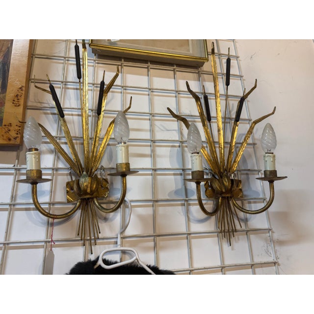 Wall Lights from Maison Charles, 1970s, Set of 2 For Sale - Image 4 of 5