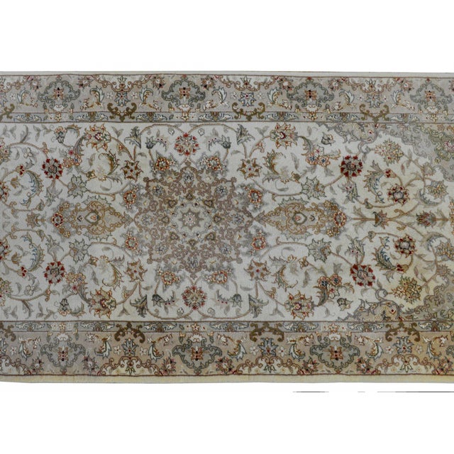 Vintage Tabriz-Style Runner For Sale - Image 11 of 11