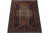 Hand knotted in wool, this 3x4 Baluch rug represents a new line of tribal carpets in the Modern Classics Collection by Rug...