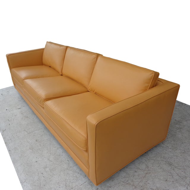 Dunbar Furniture Mid-Century Modern Dunbar Style Sofa For Sale - Image 4 of 10