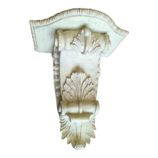 Large Wall Shelf Bracket Tuscan/Roman Detail For Sale