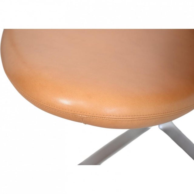 Vintage Corona Chair in Walnut and Leather by Erik Jørgensen, 2000s For Sale - Image 14 of 18