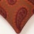 Add bold elegance to your interior with this cushion in warm spice and coral tones. Covered in intricate paisley...