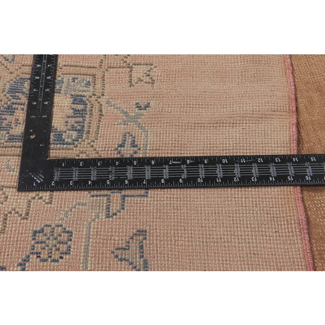 Textile Late 19th Century Turkish Oushak Rug, 12'04 X 13'10 For Sale - Image 7 of 10