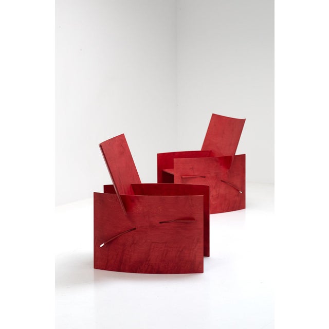 Chairs by Frank Beat, 1994, Set of 2 For Sale - Image 4 of 18