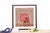 Asian Floral Rhapsody, Antique Framed Textile For Sale - Image 3 of 10