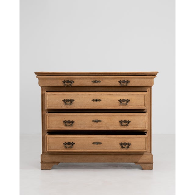 Oak Louis Philippe Chest Of Drawers For Sale - Image 10 of 18