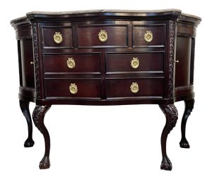 Chippendale Revival Mahogany Sideboard