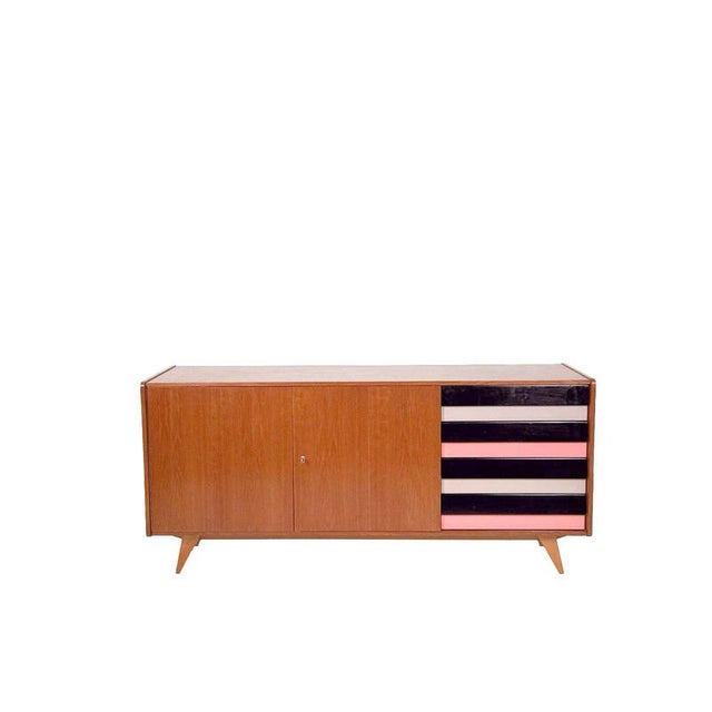 Vintage U-460 Sideboard Jiri Jiroutek for Interier Praha, 1960s For Sale - Image 10 of 10