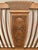 1900 - 1909 Antique C. 1900 Edwardian Sheraton Revival Carved Wood Settee, Newly Upholstered For Sale - Image 5 of 12