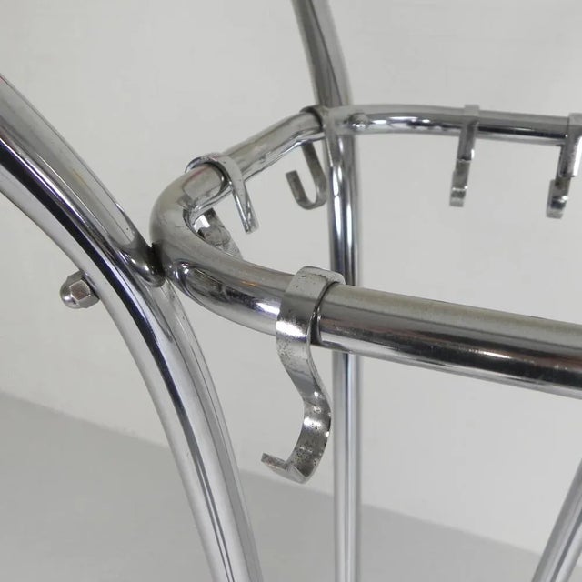 1950s Vintage Chrome Coat Rack with Colored Balls, 1950s For Sale - Image 5 of 18