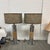 Chromed Cork Table Lamps, Pair For Sale - Image 9 of 12