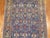 Textile Antique Zabihi Collection Navy Persian Runners - A Pair - 3'4" x 17'2" For Sale - Image 7 of 10
